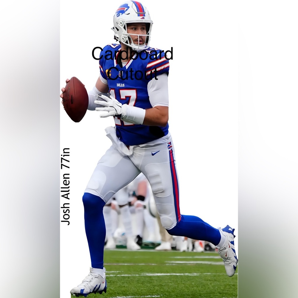 Josh Allen Buffalo Bills Life Size Cardboard Cutout LAST ONE